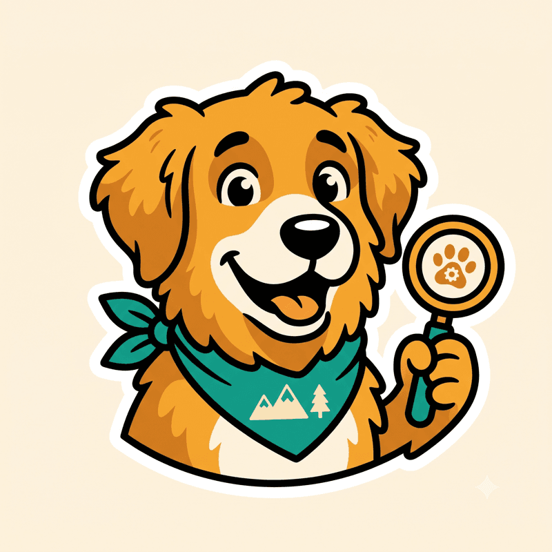 Scout, our illustrated pet-gear guide