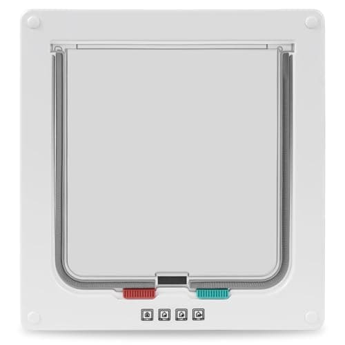 Hachacha Cat Door for Interior/Exterior Doors and Walls (M)