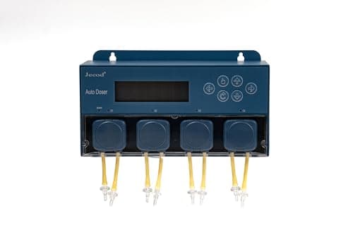 Jecod Jebao Doser 5.4 Bluetooth Aquarium Dosing Pump, 4-Channel | Automatic Liquid Doser with Smartphone App Control, Programmable Precision Dosing System for Marine & Saltwater Aquariums