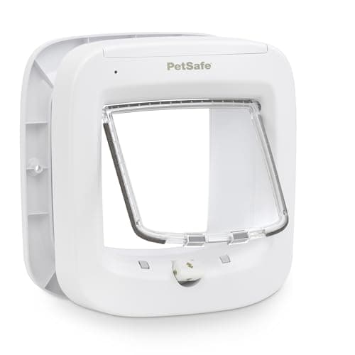 PetSafe Microchip Cat Door, Interior/Exterior, Multi-Pet, 4-Way Lock
