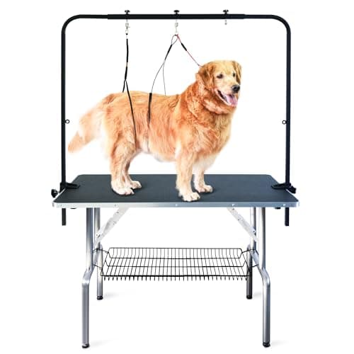 SHELANDY 46-in Dog Grooming Table for Large Pets
