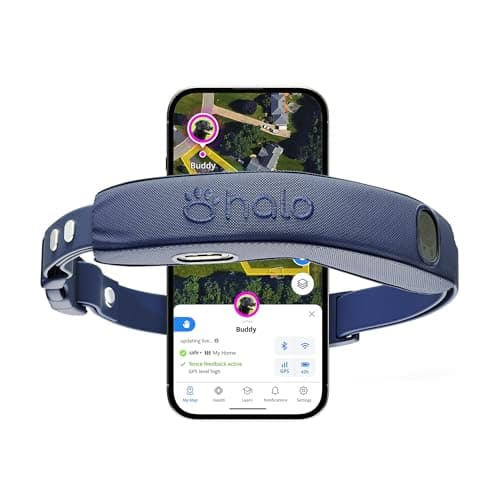 Halo Collar 5 GPS Wireless Dog Fence, Midnight