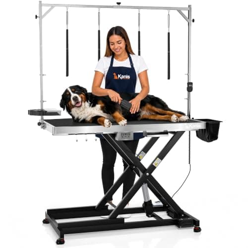 KANIS Professional Electric Dog Grooming Table - Heavy Duty