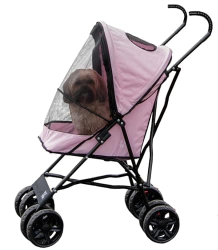 Pet Gear Travel Lite Plus Stroller, Classic Pink