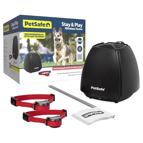 PetSafe Stay & Play 2-Dog Wireless Fence, Up to 3/4-Acre