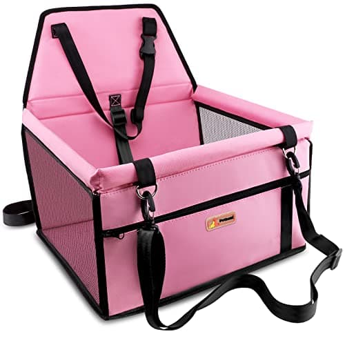 Petbobi Dog Car Seat for Small Dogs and Cats up to 15 lbs, Portable Booster