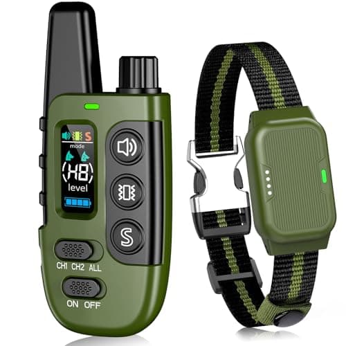 Snsng Shock Collar for Dogs, Dog Training Collar with Remote Control