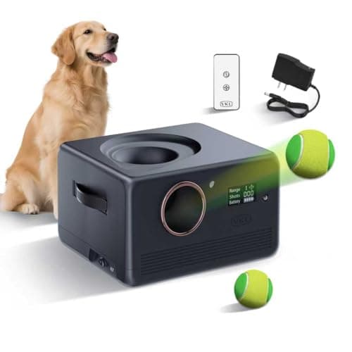 VKL Automatic Dog Ball Launcher Pro for Medium and Large Dogs
