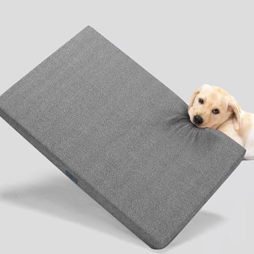 Veehoo Chew Proof Dog Bed for Crate, X-Large Indestructible Dog Crate Bed