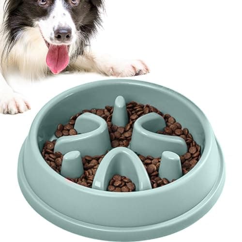 Slow Feeder Dog Bowls Non-Slip Slow Eating Dog Bowl Food Bowls