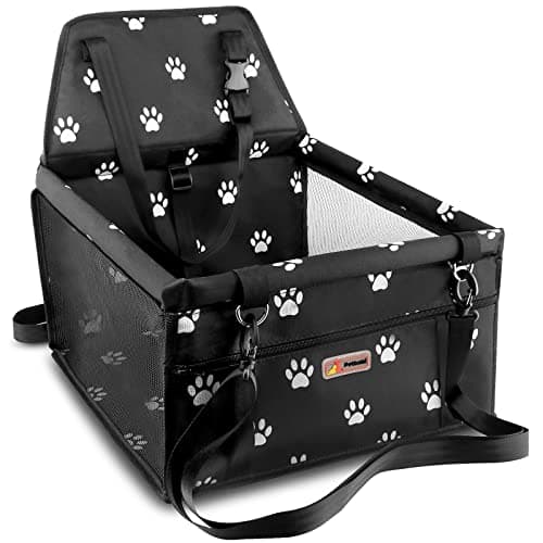 Petbobi Dog Car Seat for Small Dogs and Cats up to 15 lbs, Portable Booster