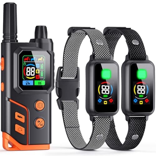 2 In1 Wireless Dog Collar Fence System & Training Collar
