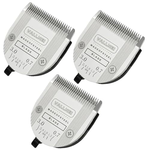 3-Pack 5-in-1 Replacement Blade Compatible with Wahl Animal Bravura Clipper