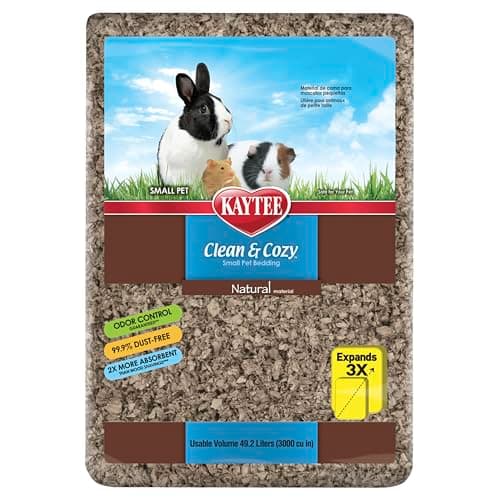 Kaytee Clean & Cozy Natural Paper Bedding, 49.2 Liters