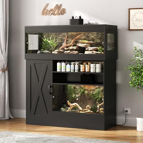 Terroute 60 Gallon Reptile Tank & 45 Gallon Dual Reptile Enclosure