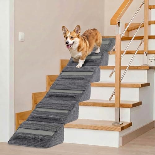 6 Pack Dog Ramp for Stairs for Small & Senior Dogs and Cats