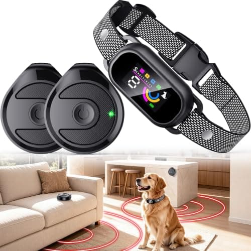 Tatasara Wireless Dog Collar Fence System, Electric Dog Fence for Cats