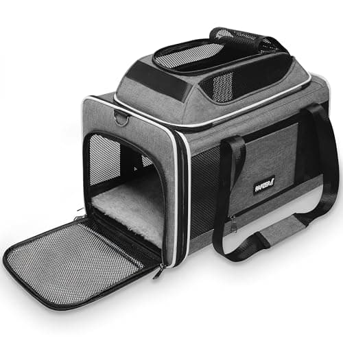 Cat Carrier Top-Expandable 18x11x11, United Delta American Airline Approved
