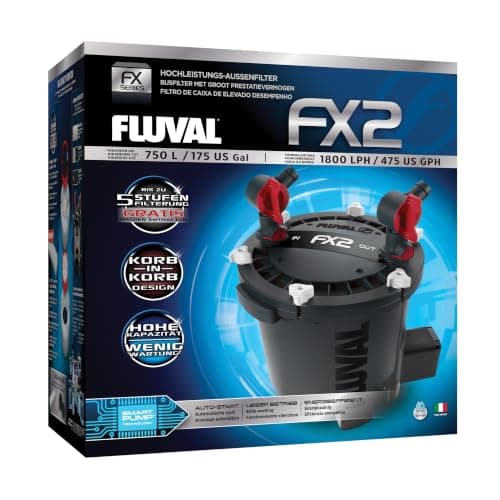 Fluval FX2 High Performance Canister Aquarium Filter
