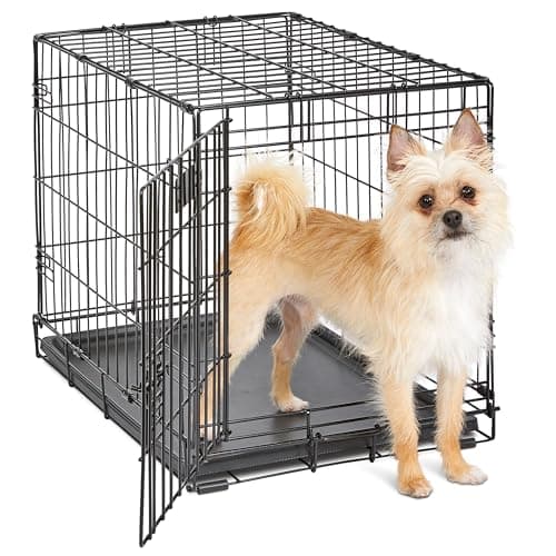 Midwest 24-Inch Single Door iCrate, for Small Breeds, 12-20 lbs