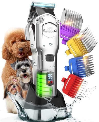 oneisall Professional Dog Grooming Clippers for Thick Hair
