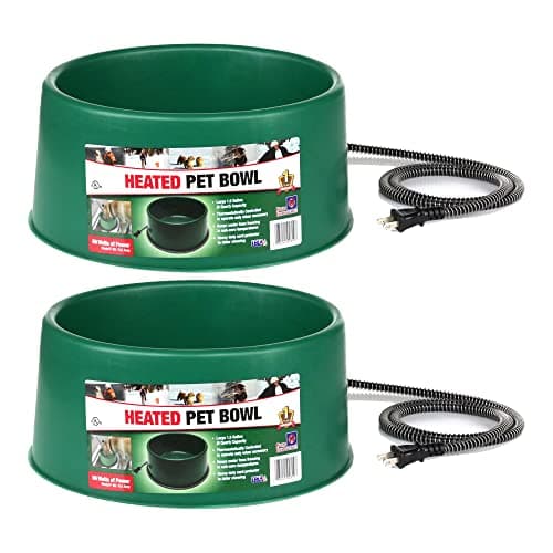 Farm Innovators Heated Pet Water Bowl, 60W, 1.5 Gallon